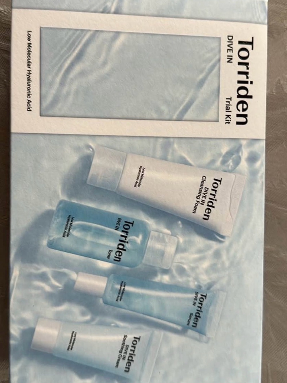 torrid Light Blue Dive In Skincare Trial Kit